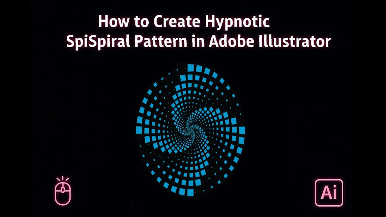 How to Create Hypnotic Spiral Pattern in Adobe Illustrator