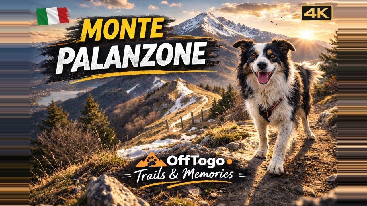 Lake Como Winter Hike with my Dog Togo 🐾 | Monte Palanzone, Italy