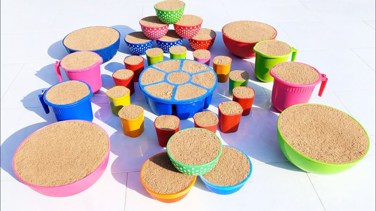 Satisfying ASMR Video | Diy Amazing Multiple Kitchen Tools Sand Cake Designs with Natural Sand Cake 