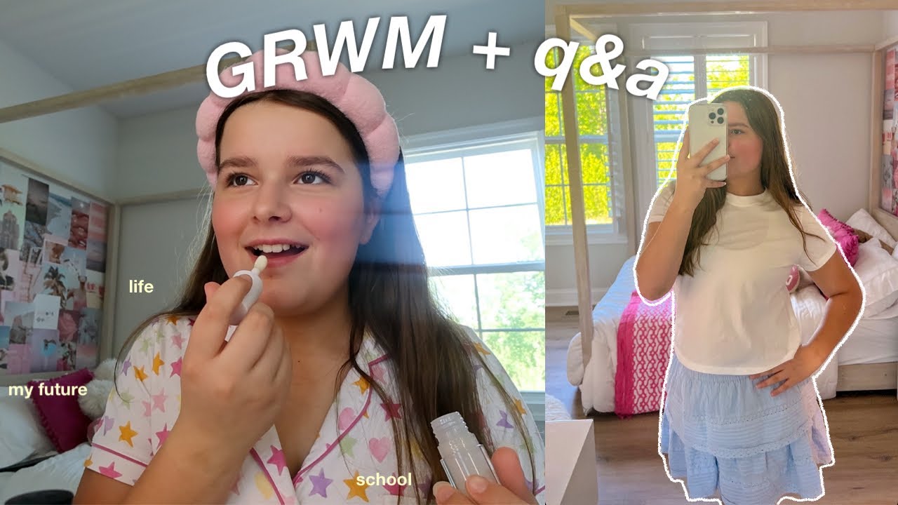 GRWM, пока я отвечаю на ваши вопросы! 🎀
