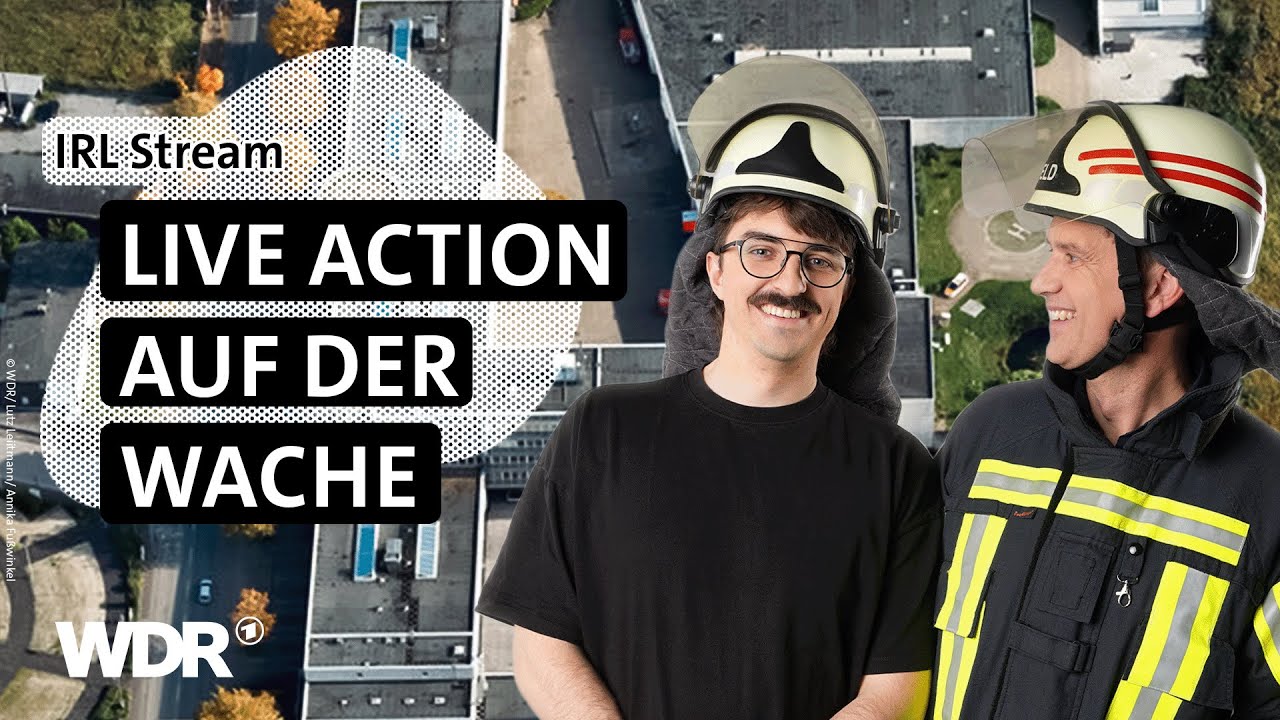 @Rumathra besucht Simon auf der Feuerwache Bochum | IRL Stream | WDR