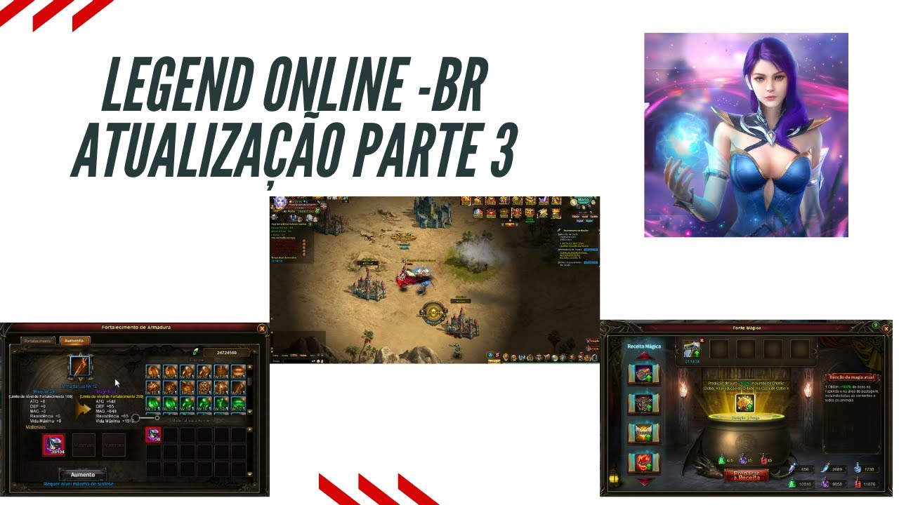 LEGEND ONLINE - BR - ATUALIZA&Ccedil;&Atilde;O PARTE 3