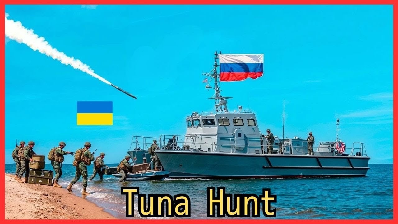 Ukrainian Drone HUNTS DOWN Russian Landing Party – The End is BRUTAL