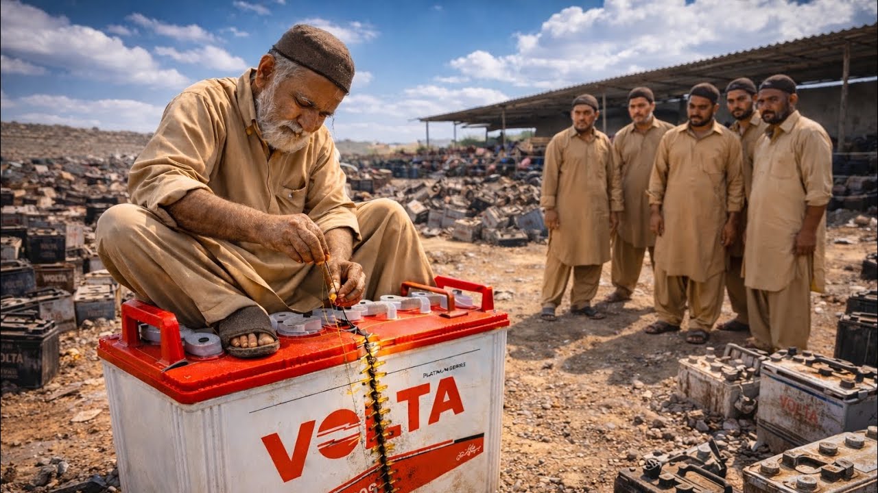 Without factory, how to manufacture lead acid Battery 