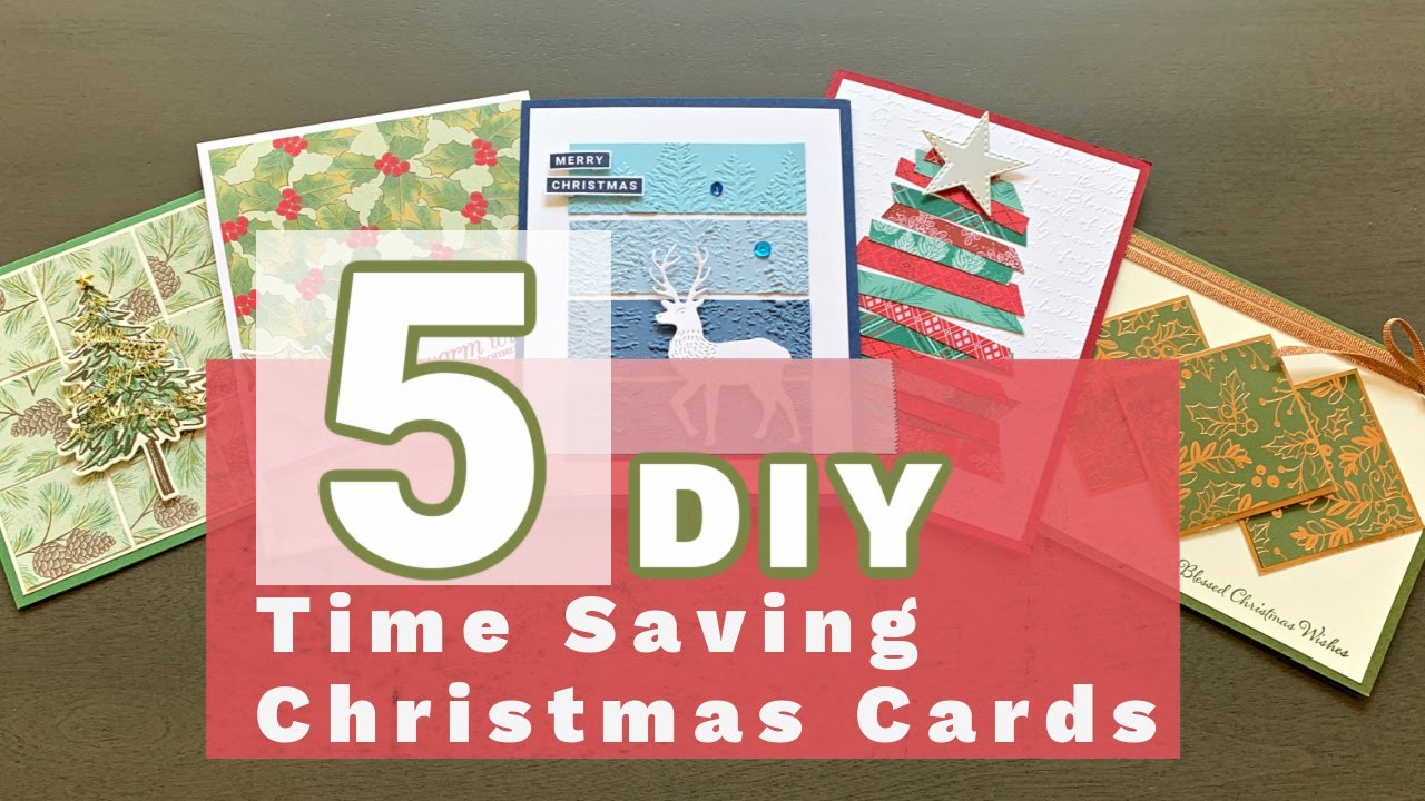 5 DIY Christmas Cards That Will Make Your Life Easier