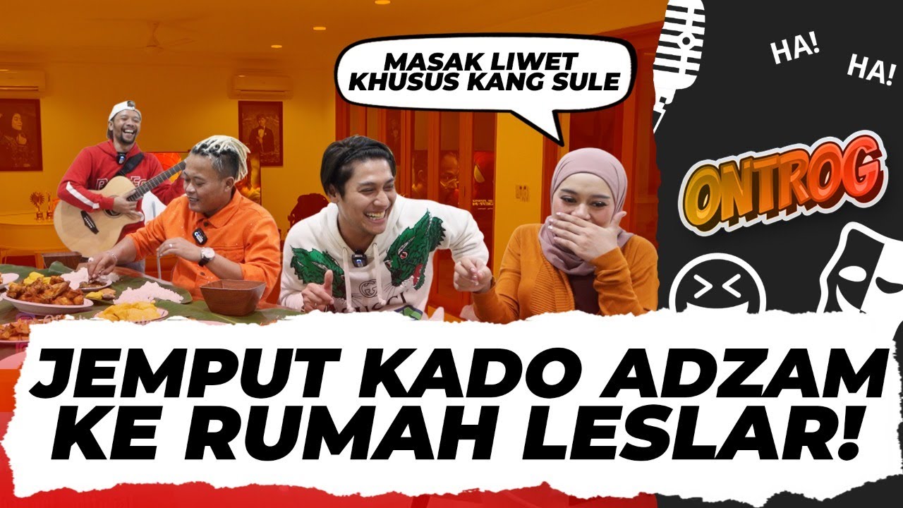 KERUMAH BARU LESLAR YANG MEWAH, SAMBIL MAKAN LIWET ISTIMEWA!!