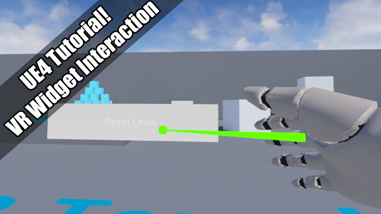 UE4 - Tutorial - VR Widget Interactions!