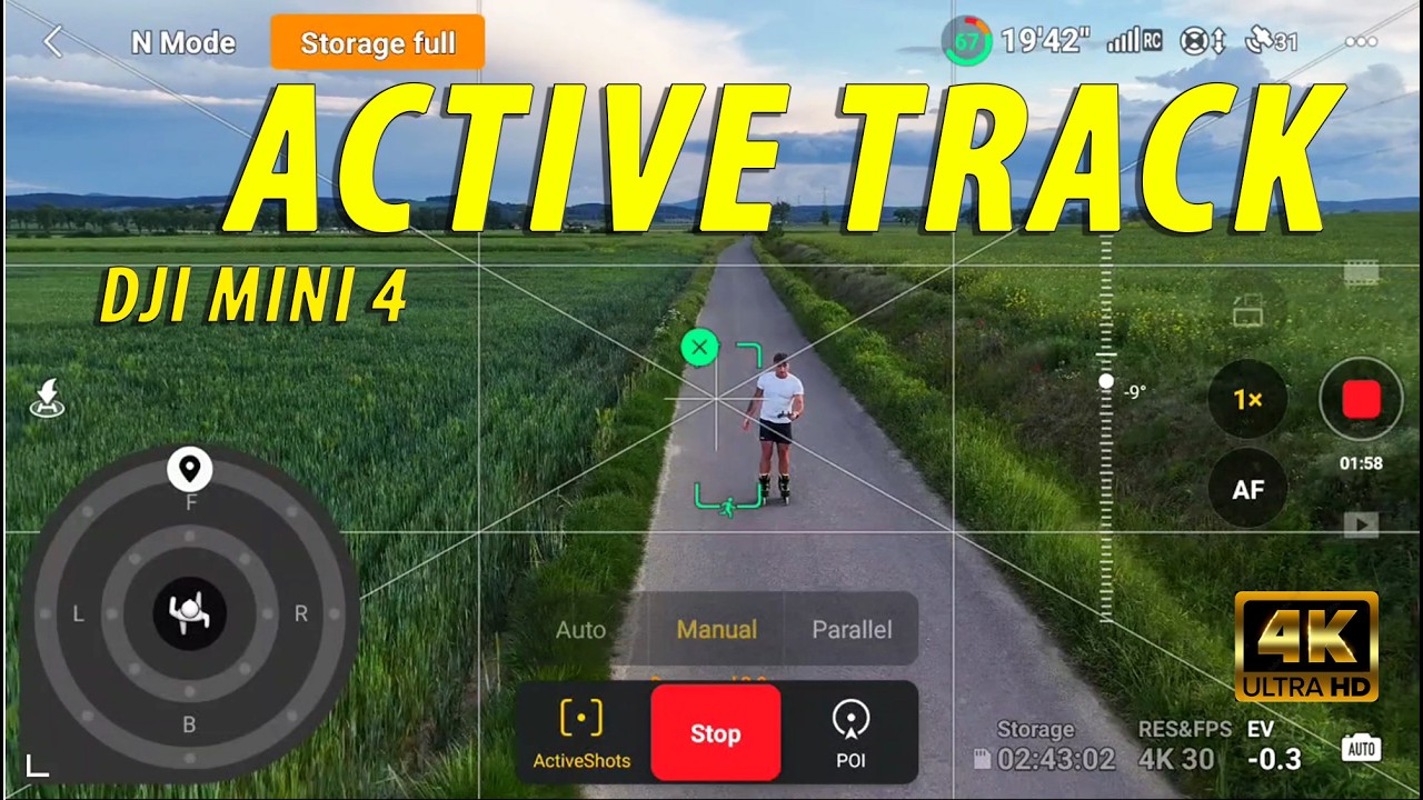 test Active Track - DJI Mini 4PRO