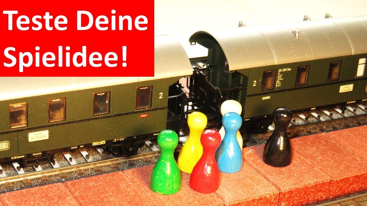 Damit Deine Modellbahn zu Dir passt: Teste Deine Spielidee
