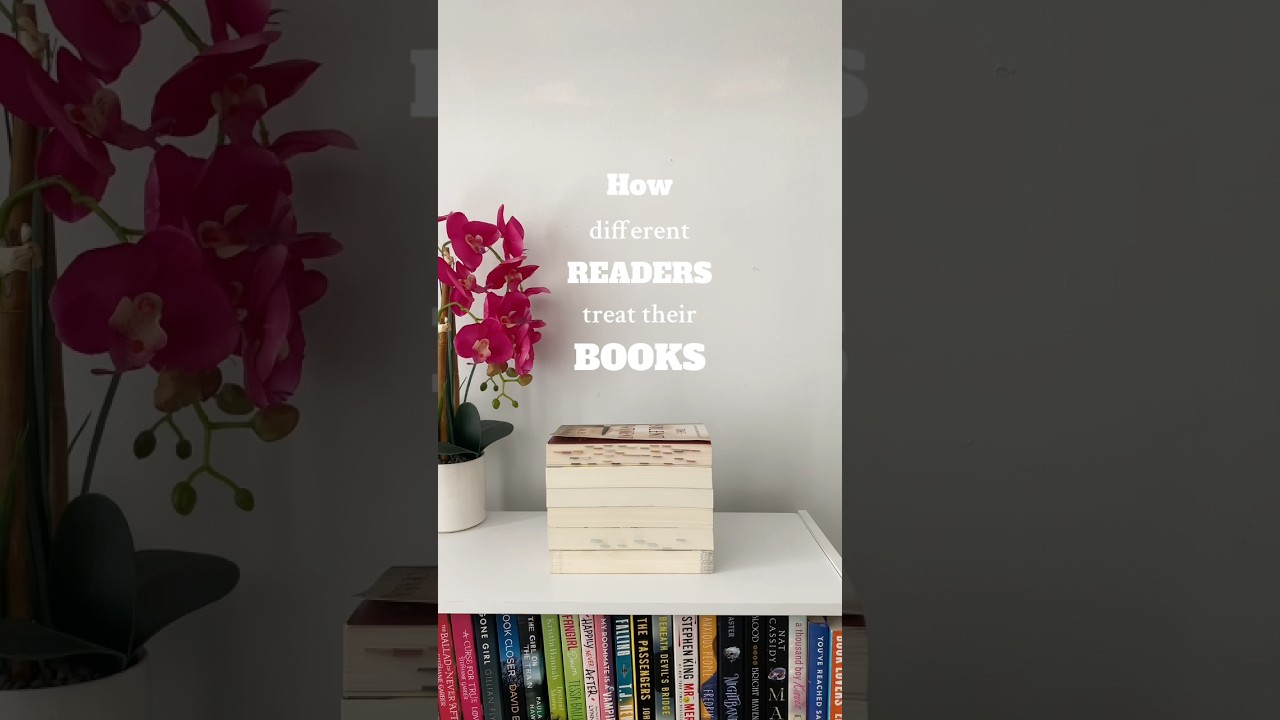 📖POV: HOW different READERS TREAT their BOOKS #booktok #books #booktube