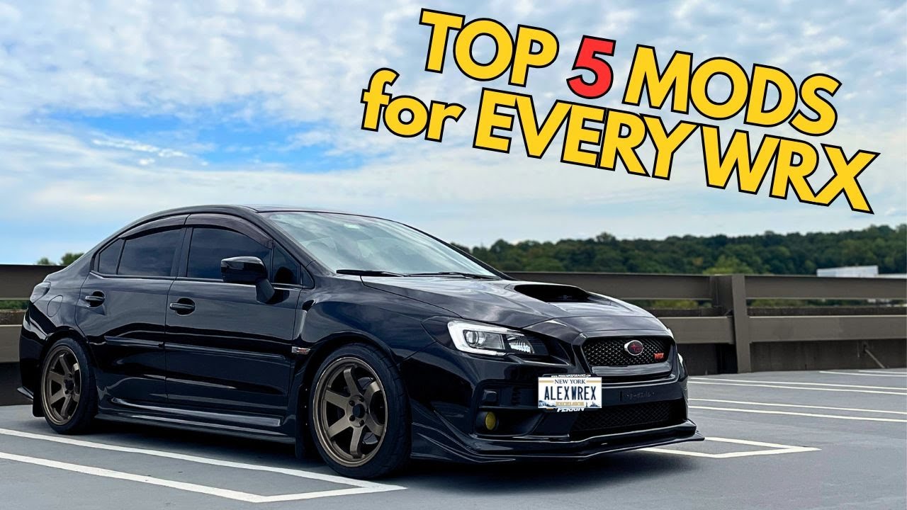 5 MODS You Need for Your WRX