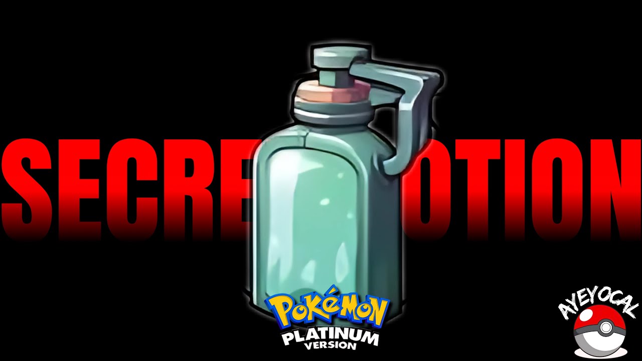Where To Find SECRET POTION | Pokémon Platinum