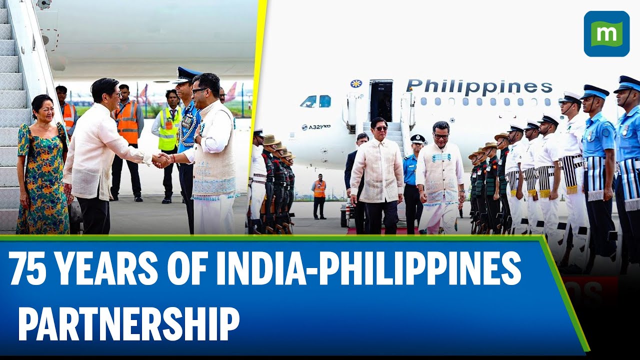 Philippines President Marcos Jr. Arrives in New Delhi | Strengthening India–Philippines Ties