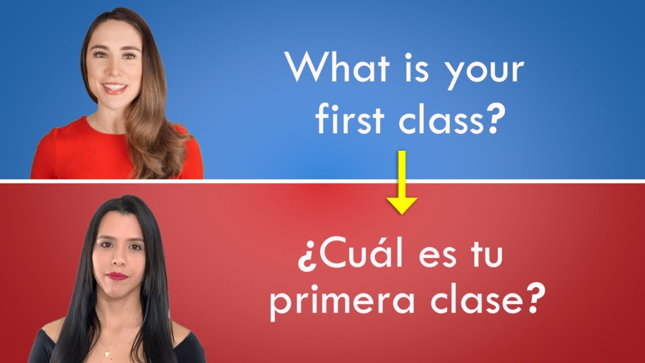 Spanish for Students | Spanish Conversations for School