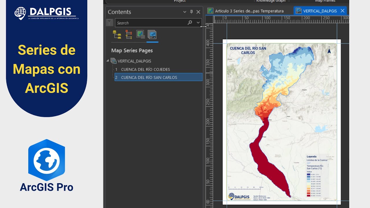 Cómo Automatizar Mapas en ArcGIS Pro con Series de Mapas | Tutorial Paso a Paso