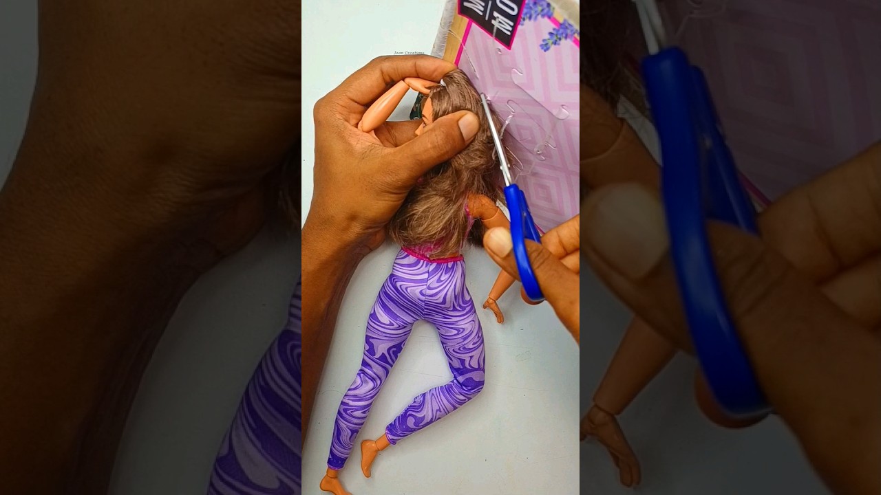 😱🥰New Barbie Doll | Barbie Hacks and Crafts #fashion #dress #barbie #unboxing #joancreations #shorts