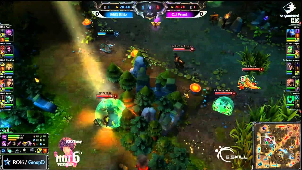 Amazing Madlife Thresh Hook in Mig Blitz vs Cj Entus Frost Game 1