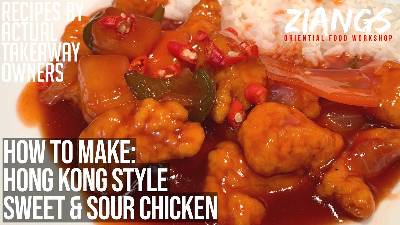 Ziangs: Sweet and Sour Chicken Hong Kong style (Cantonese)