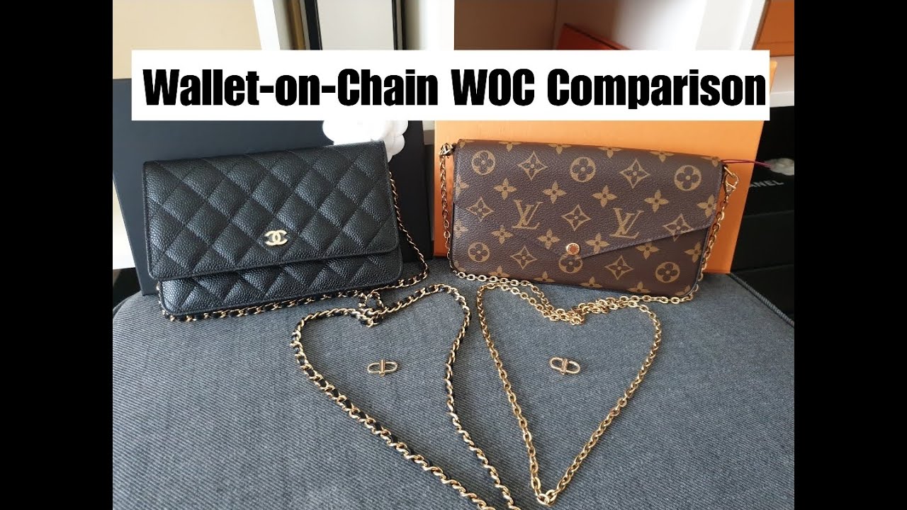 Wallet-on-Chain Chanel vs LV | WOC Comparison | SLG | all.thingsluxe