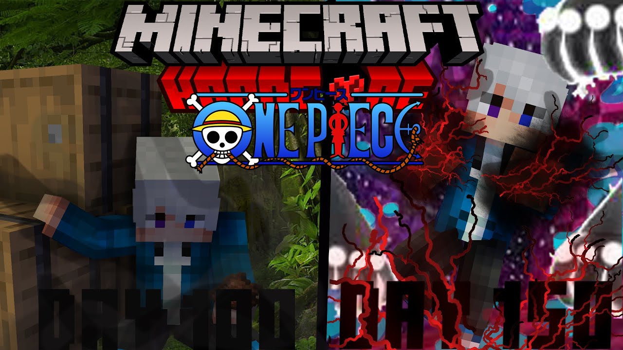 تویه دنیای دزدایه دریایی وان پیس 150 روز زنده موندم و تبدیل شدم به...!! | minecraft one piece mod