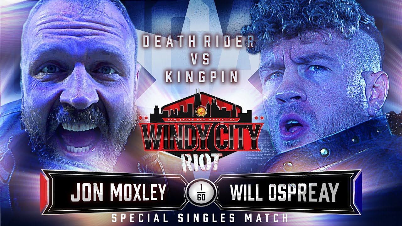Jon Moxley vs Will Ospreay 4/16 at Windy City Riot!