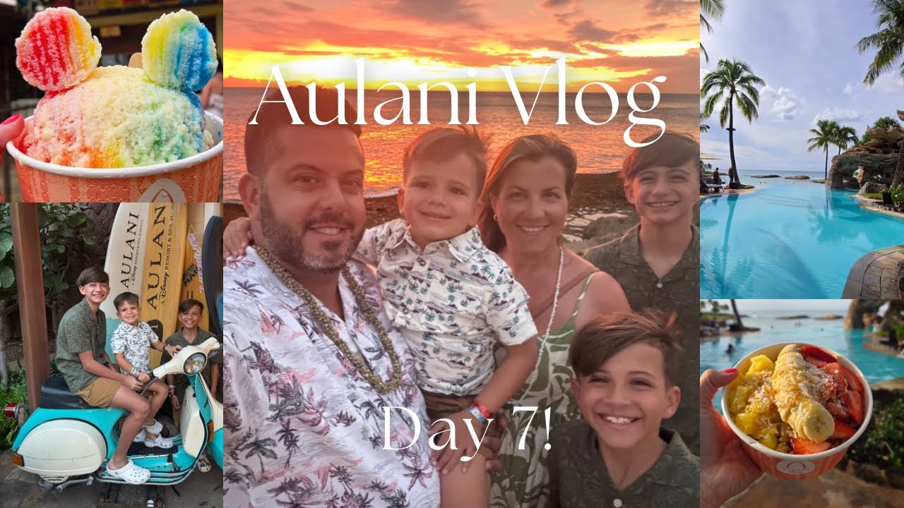 Aulani! Day 7! Another Day in Paradise! Dinner at Longhi’s! 