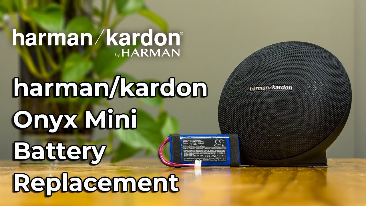 HARMAN/KARDON Onyx Mini battery replacement; teardown; disassembly tutorial CS-HKM200SL