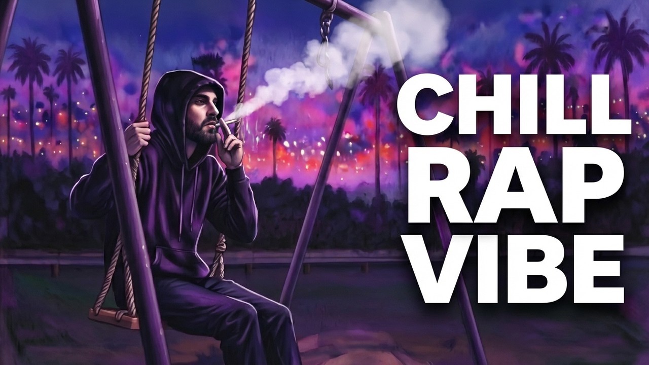 Overthinking Haze — Smoke Chill Rap Mix | Purple Skies | 420 Vibe Music | West Coast Night Drive