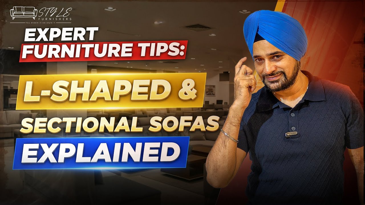 Top 12 L-Shaped & Sectional Sofa Designs | Modern Sofa Ideas for Living Room | Style Furnishers