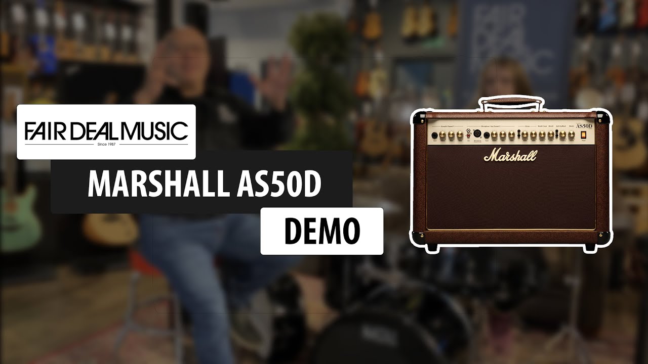 Marshall AS50D | A Work Horse Of An Acoustic Amp