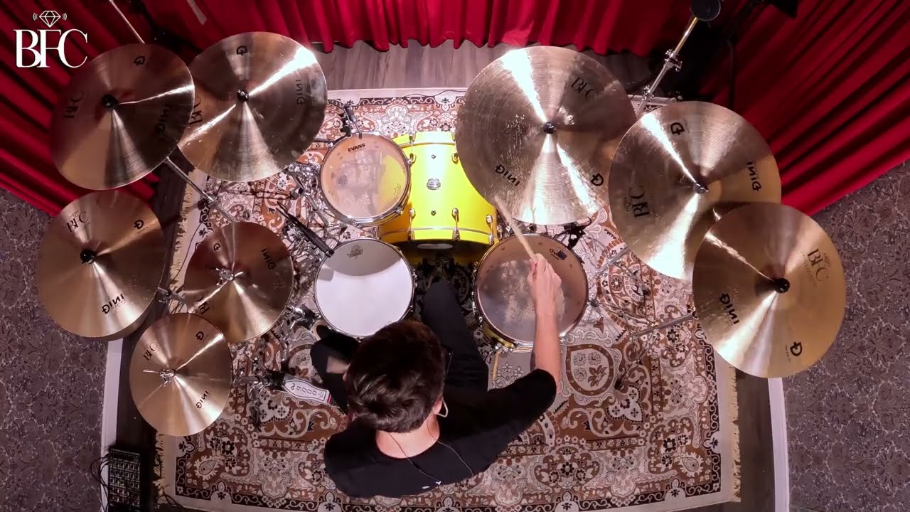 An&aacute;lise e Teste BFC Cymbals Dini Worship Made in Turkey Overview