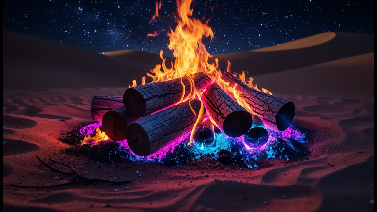4K Cinematic Fireplace 🔥 Crackling Fire Sounds for Ultimate Cozy Ambience