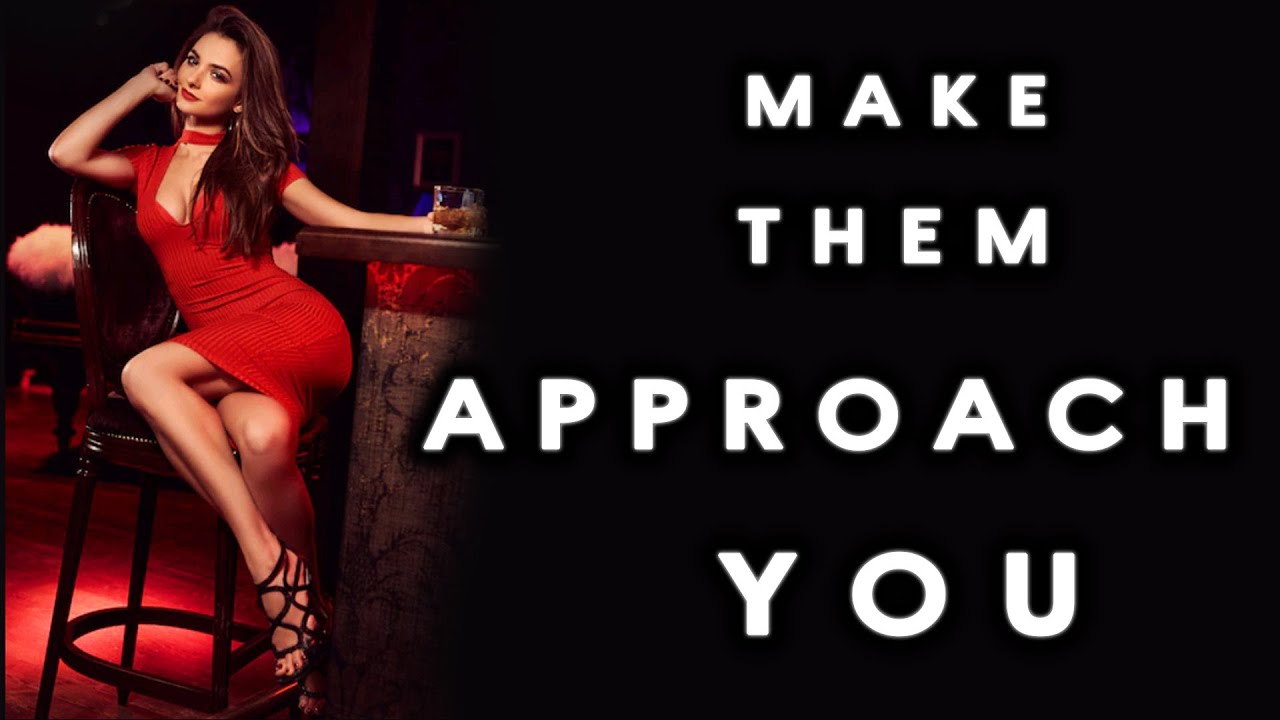 ★MAKE THEM APPROACH YOU★ They Make The First Move ☯ Subliminal Affirmations & Isochronic Tones