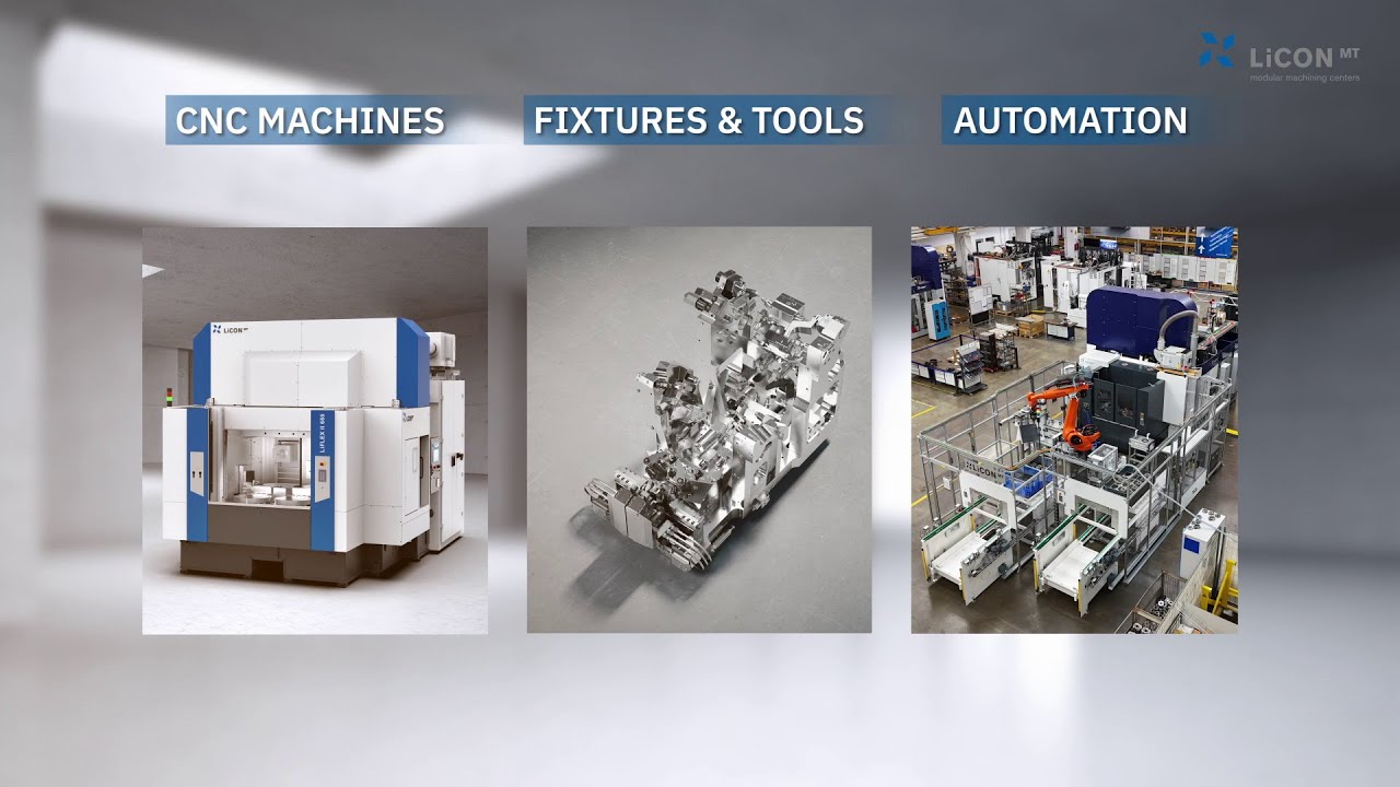 CNC machines | fixtures & tools | automation &ndash; LiCON mt LP