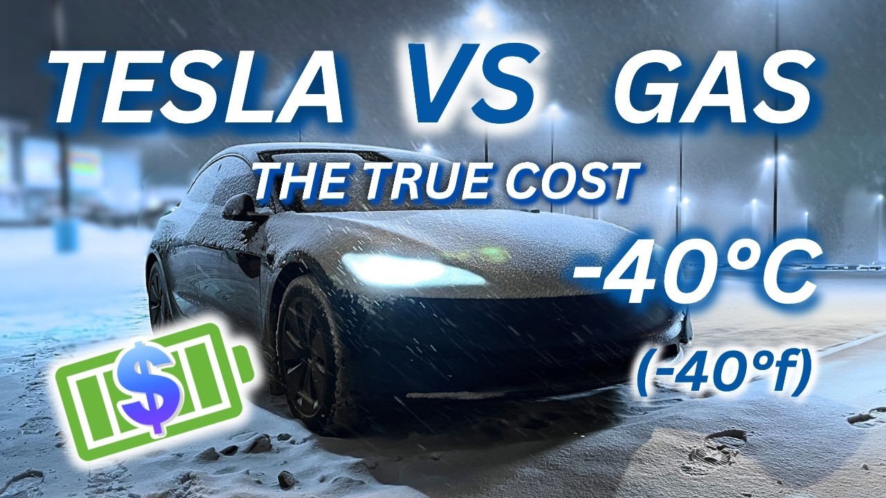 Does a Tesla ACTUALLY Save Money in EXTREME Cold Climates?
