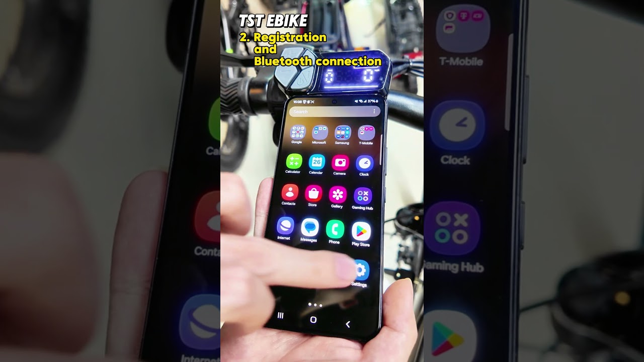 TST ebike app registration use tutorial （Android） 