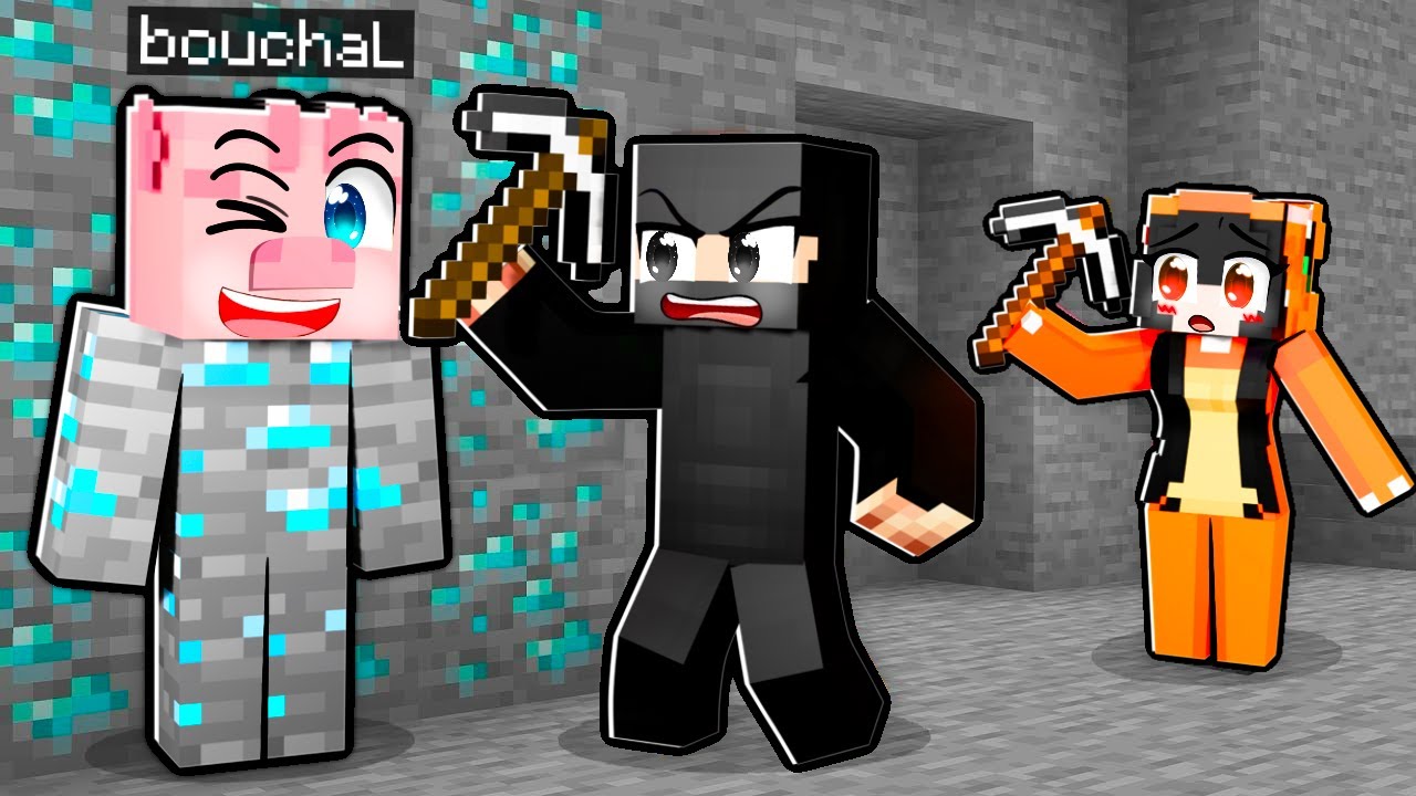 Prankuji KAMARÁDY jako DIAMANT v Minecraftu!