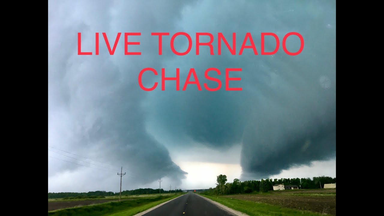 LIVE TORNADO CHASE Jacksonville Florida STORM CHASER Chris FL Tornado