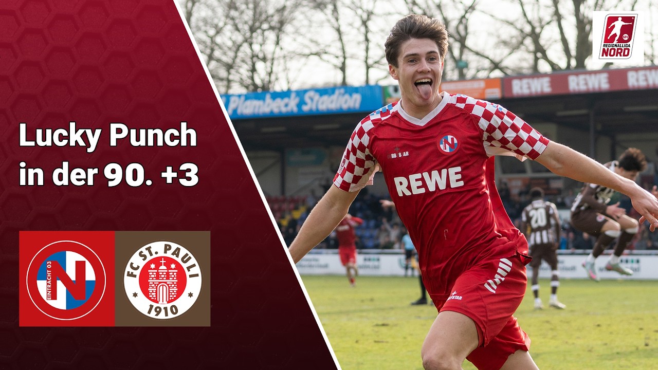 Eintracht Norderstedt - FC St. Pauli U23 I Regionalliga Nord 25. Spieltag