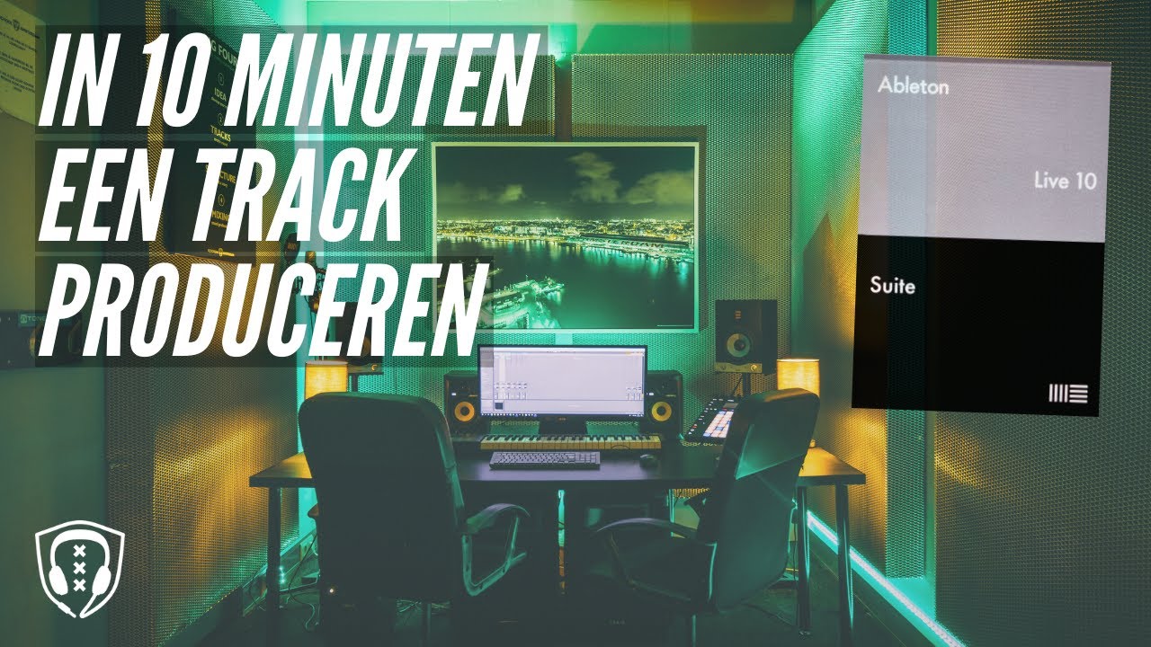 In 10 MINUTEN een track PRODUCEREN | Ableton Live 10