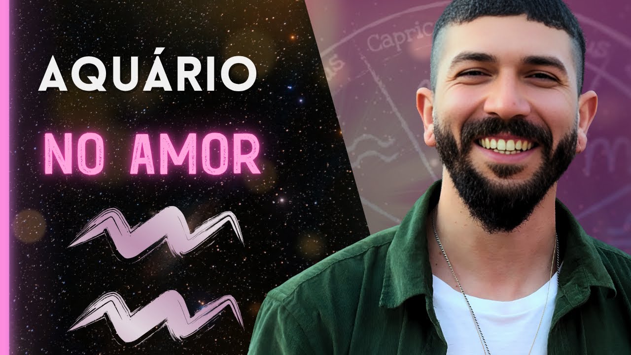 ♒︎ AQUÁRIO e o AMOR ♒| SIGNOS | Chris Nikolau