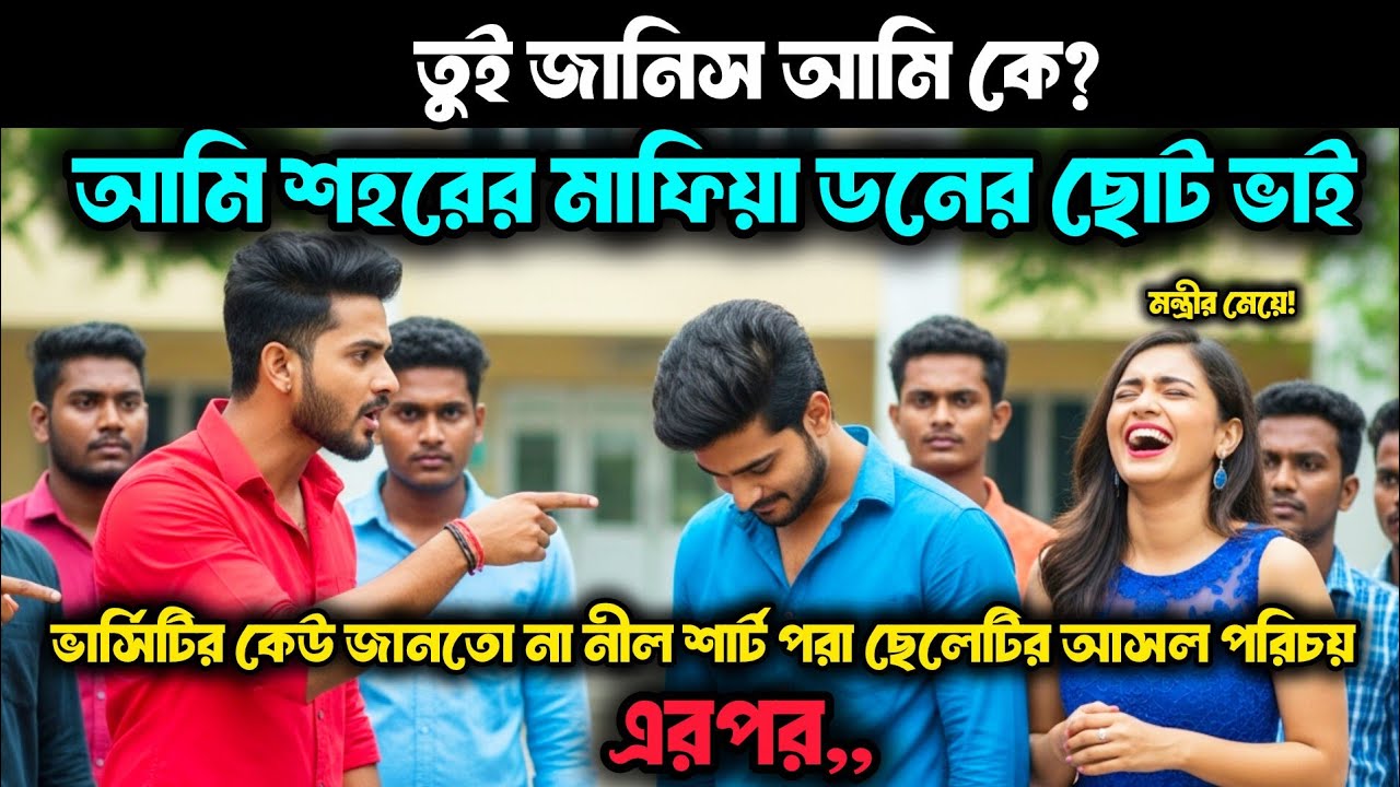 তুই জানিস আমার ক্ষমতা!? ভার্সিটিতে থাকতে হলে আমার কথা মেনে চলতে হবে! এরপর যা ঘটলো| emotional story 