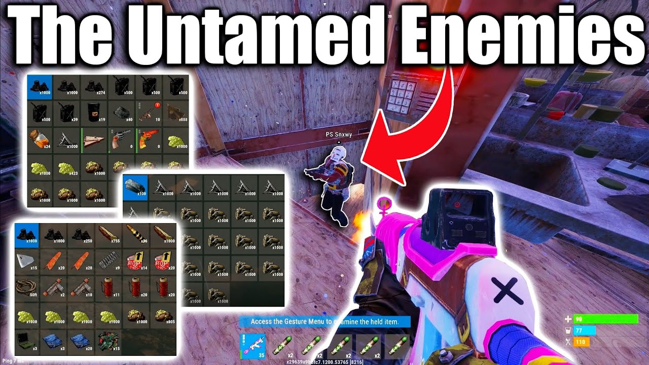 The Untamed Enemies - Rust Console Edition