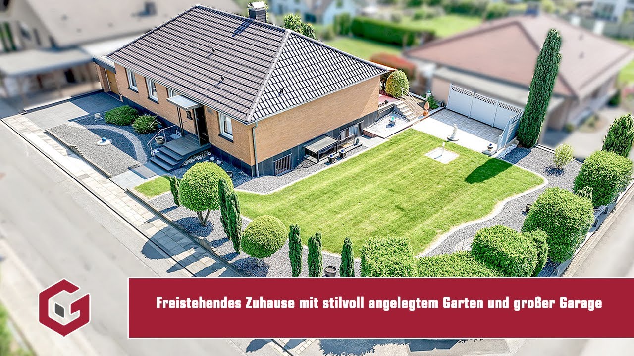Ruhiges Wohnen in Merzbach! Freistehendes Zuhause mit stilvoll angelegtem Garten und großer Garage