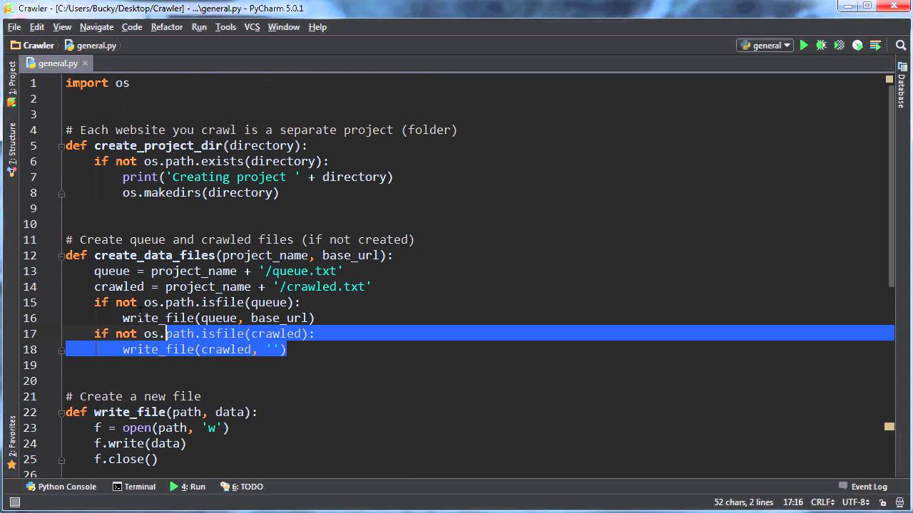 Python Web Crawler Tutorial - 4 - Speeding Up the Crawler