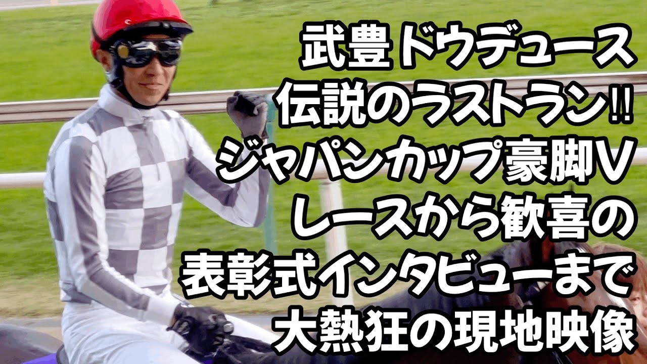 ドウデュース勝利‼︎ ジャパンカップ現地映像 Japan Cup local video