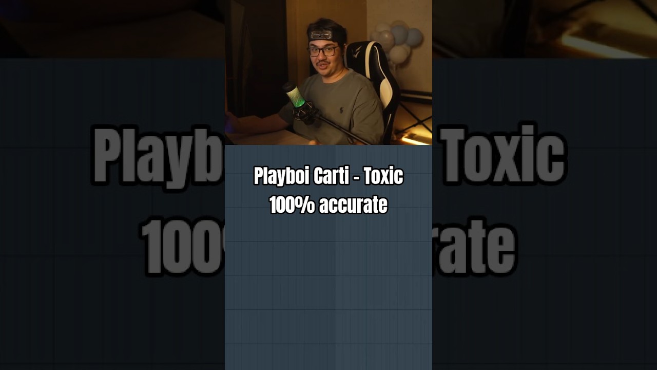 How 'Toxic' by Playboi Carti Was Made #flstudio #beats #playboicartitypebeat #kencarsontypebeat