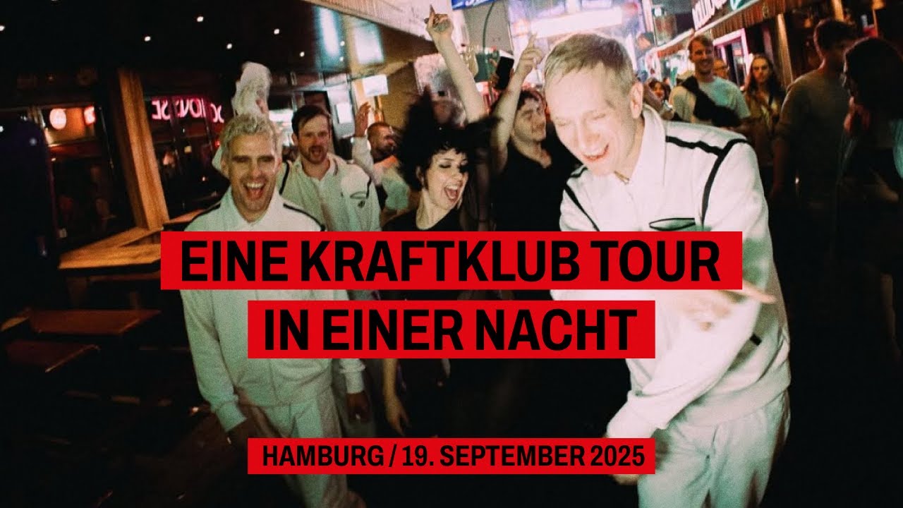 KRAFTKLUB - Wie viele Konzerte schaffen wir in einer Nacht? („Unsterblich sein“ BTS)