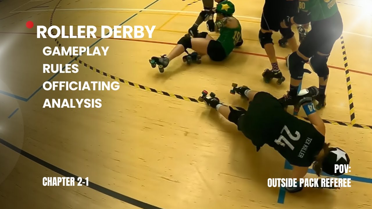 By rule, one hand out is In Bounds: Roller Derby Ref Inspection 2-1