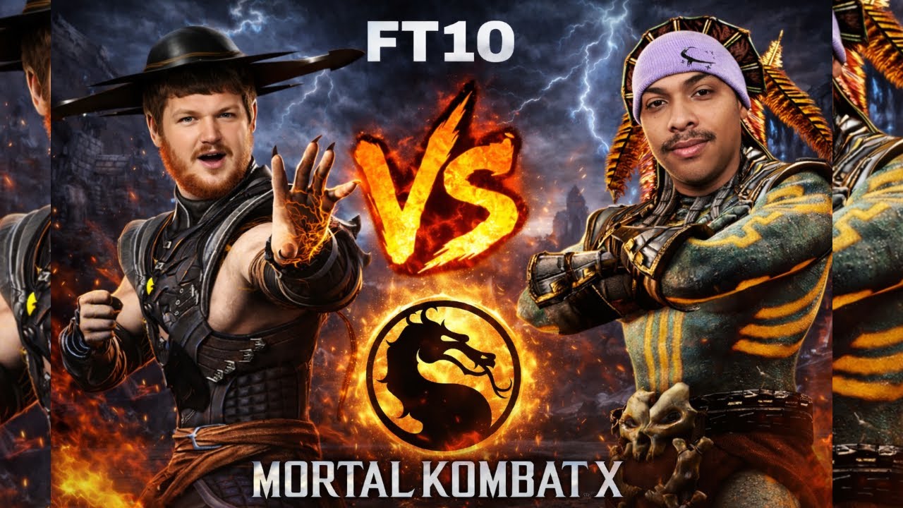 X(KUNG LAO) VS LORD ONI(KOTAL KHAN) FT10 MORTAL KOMBAT X (PC)